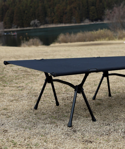 【 Alumi Compact Bed 】高さ調節可能なアルミ製コット