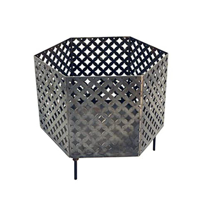 【 和柄6面焚火台 】 焚き火台＆横長天板＆収納袋セット