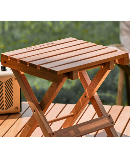 【 Woodi Folding Stool 】ウッディーフォールディングスツール 折り畳みブナ材スツール