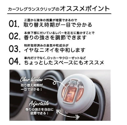 YCカーフレグランスクリップ / YANKEE CANDLE Car Fragrance Clip