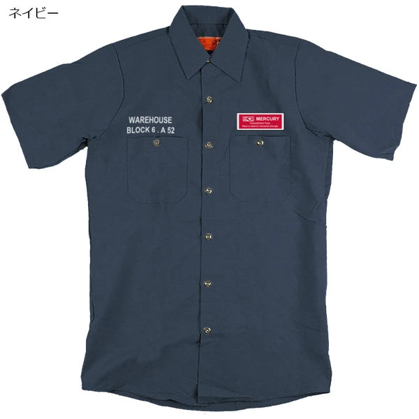 半袖ワークシャツ / Short Sleeve Work Shirt