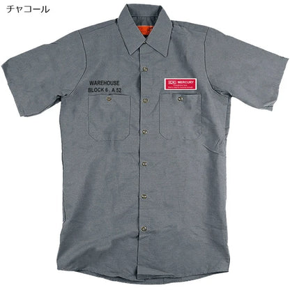 半袖ワークシャツ / Short Sleeve Work Shirt