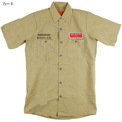 半袖ワークシャツ / Short Sleeve Work Shirt
