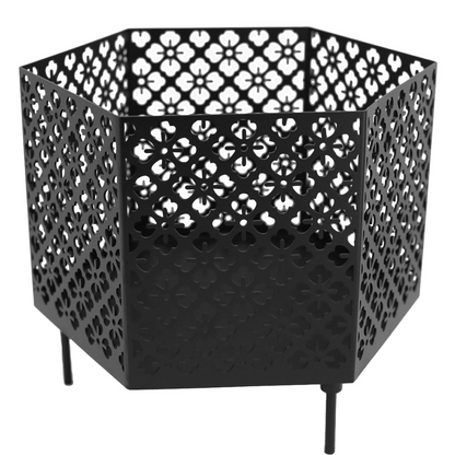 【 和柄6面焚火台 】 焚き火台＆横長天板＆収納袋セット