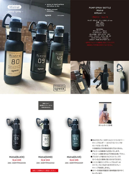 Mistral PUMP SPRAYBOTTLE / ミストラル スプレーボトル