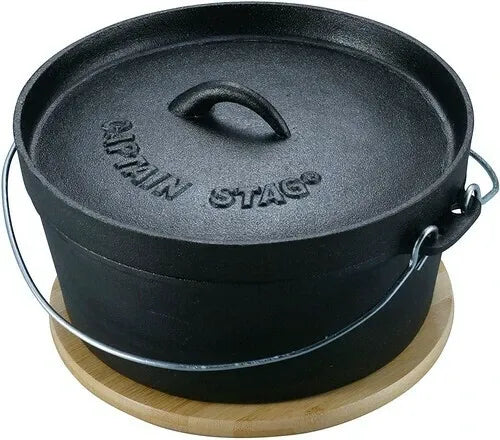 ダッチ&スキレット 竹製プレートセット / Bamboo Plate Set for Dutch Oven & Skillet