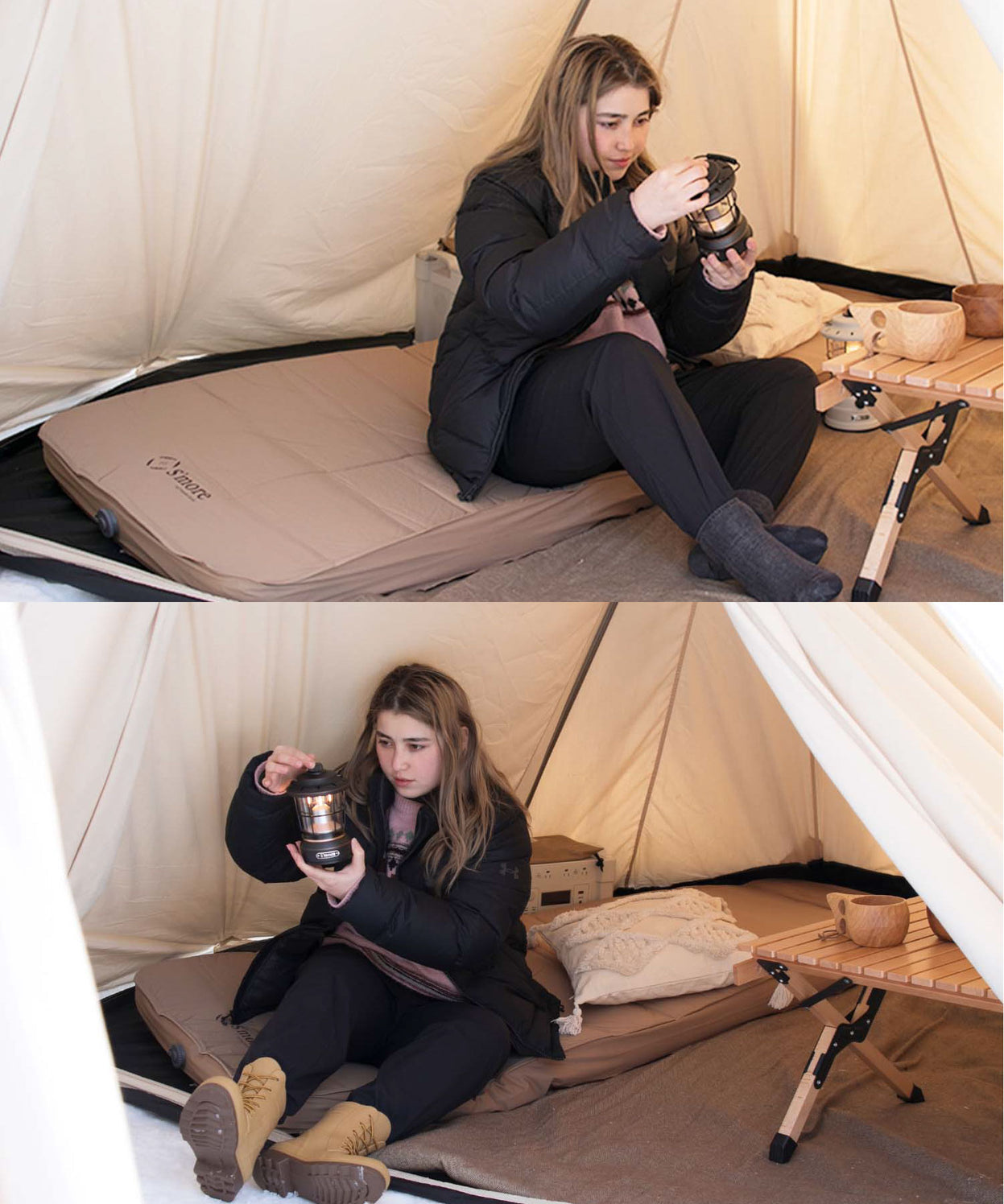 【OYASUMI MAT S】シングルサイズのの折り畳み可能なキャンプ用マット