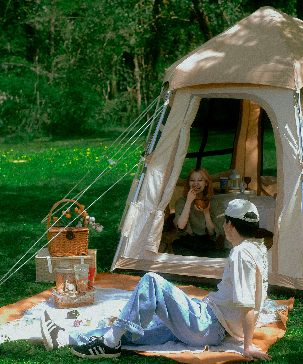 Latte Lodge ラテロッジ ワンタッチTCテント