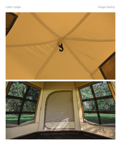 Latte Lodge ラテロッジ ワンタッチTCテント
