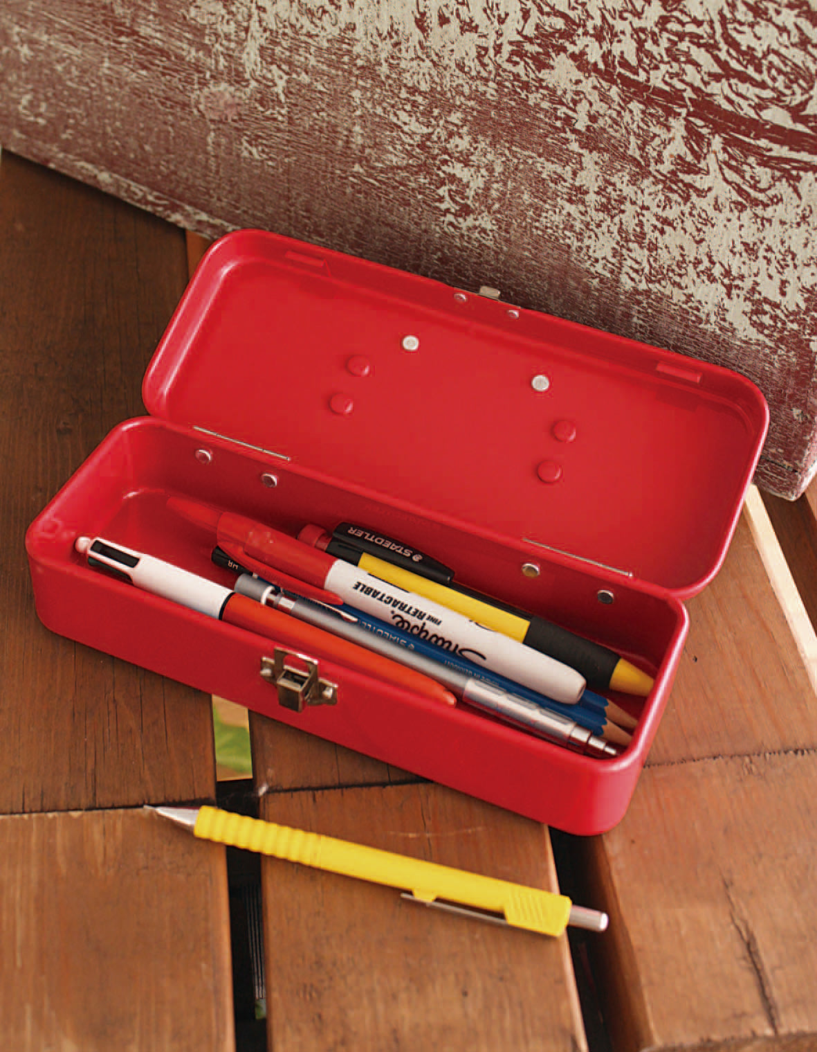 ブリキミニツールボックス / Tin Mini Tool Box