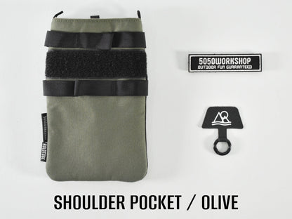 SHOULDER POCKET&STRAPS