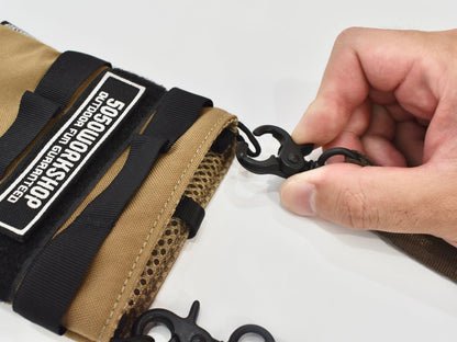 SHOULDER POCKET&STRAPS