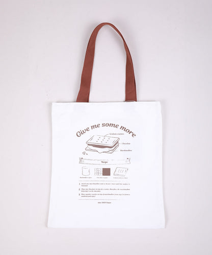 S'more recipe tote
