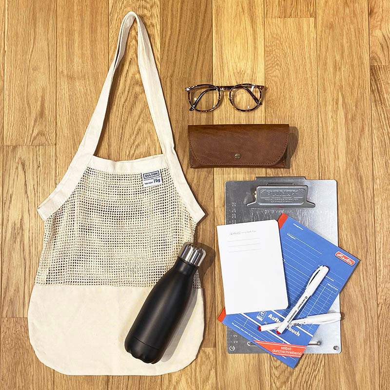 COTTON HALF MESH BAG / コットン ハーフ メッシュ バッグ