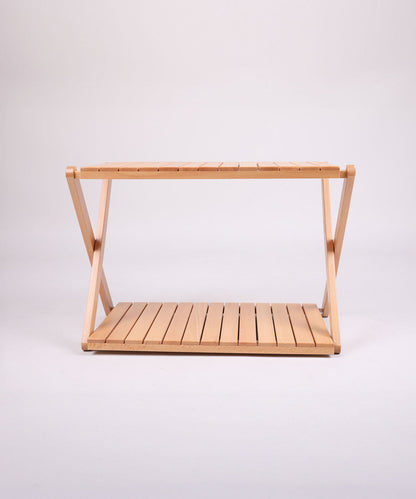 【Woodi Folding Rack mini】ウッディーフォールディング ラックミニ 折り畳み木製ラック