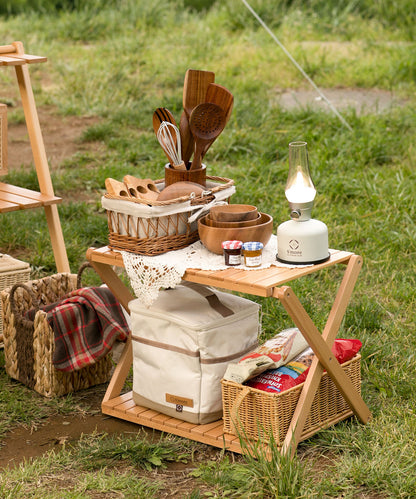 【Woodi Folding Rack mini】ウッディーフォールディング ラックミニ 折り畳み木製ラック