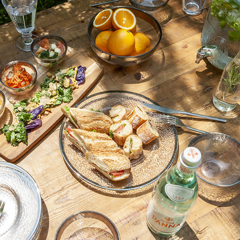 GLASS TABLEWARE OBO BOWL / ガラス テーブルウェア オーボ ボウル