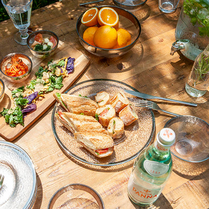 GLASS TABLEWARE OBO BOWL / ガラス テーブルウェア オーボ ボウル