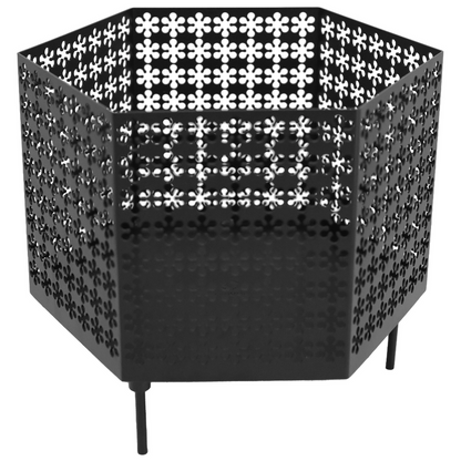 【 和柄6面焚火台 】 焚き火台＆網天板＆収納袋セット