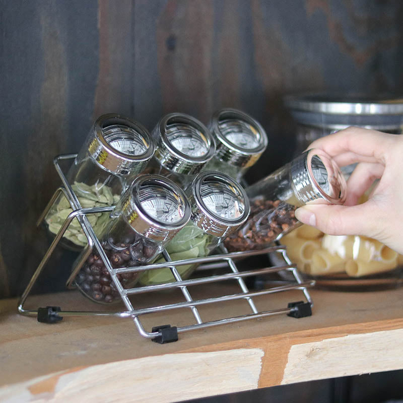 6 BOTTLE SPICE RACK / 6 ボトル スパイス ラック