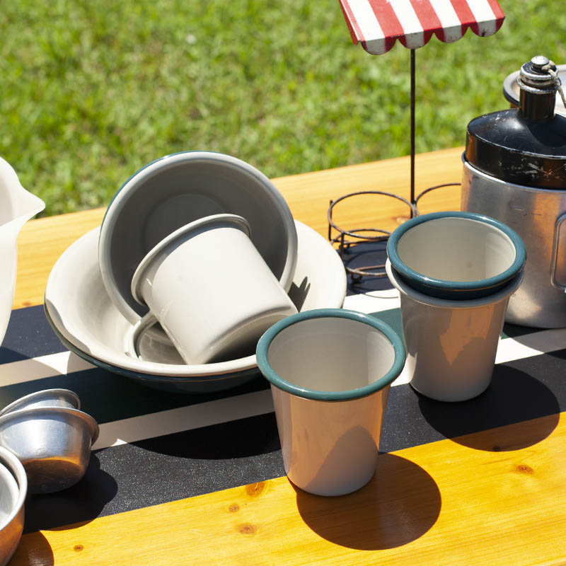 ENAMELED MUG / エナメル マグ