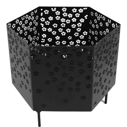 【 和柄6面焚火台 】 焚き火台＆横長天板＆収納袋セット