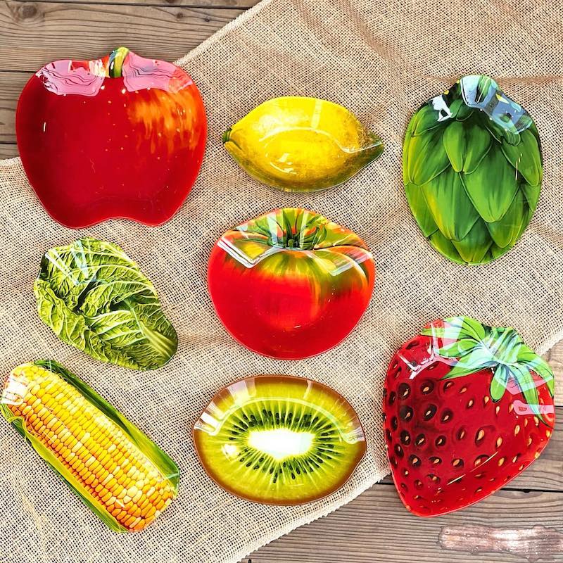 GLASS FARMER PLATE / ガラス ファーマー プレート