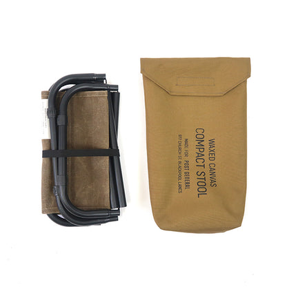 WAXED CANVAS COMPACT STOOL / ワックスドキャンバス コンパクトスツール