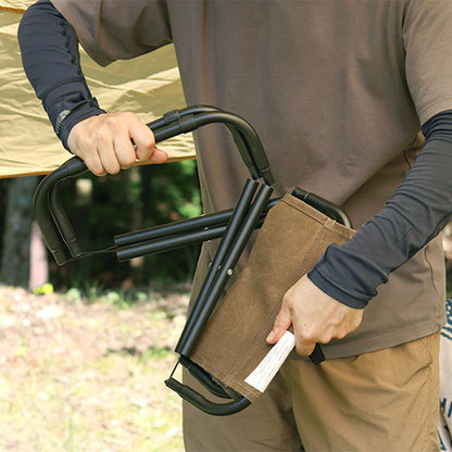 WAXED CANVAS COMPACT STOOL / ワックスドキャンバス コンパクトスツール
