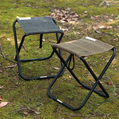 WAXED CANVAS COMPACT STOOL / ワックスドキャンバス コンパクトスツール