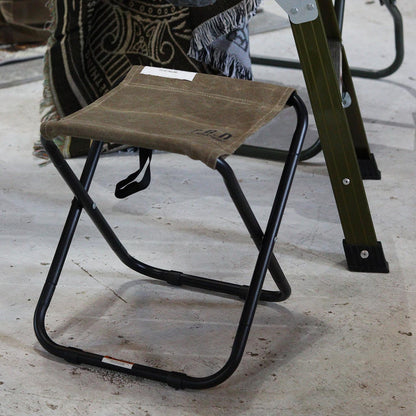 WAXED CANVAS COMPACT STOOL / ワックスドキャンバス コンパクトスツール