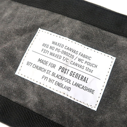 WAXED CANVAS POUCH / ワックスドキャンバス ポーチ
