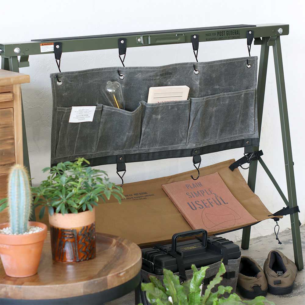 WAXED CANVAS WALL POCKET S / ワックスドキャンバス ウォールポケット S