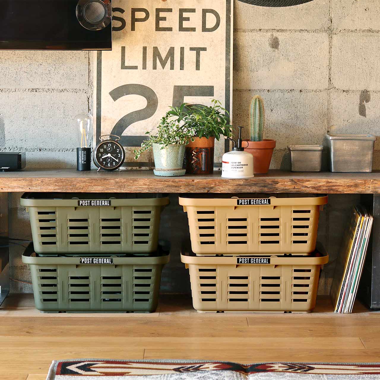 HEAVY DUTY BASKET LOW / ヘビーデューティーバスケット ロー