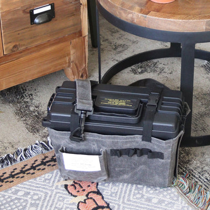 WAXED CANVAS AMMO TOOL BOX / ワックスドキャンバス アンモツールボックス