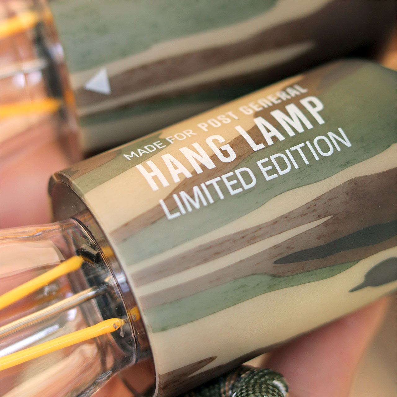 HANG LAMP TYPE1 RECHARGEABLE "CAMO " LIMITED EDITION / ハングランプタイプワン リチャージャブル "カモ" リミティッドエディション