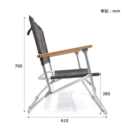 WAXED CANVAS ROVER CHAIR TYPE LOW / ワックスドキャンバス ローバーチェア タイプロー