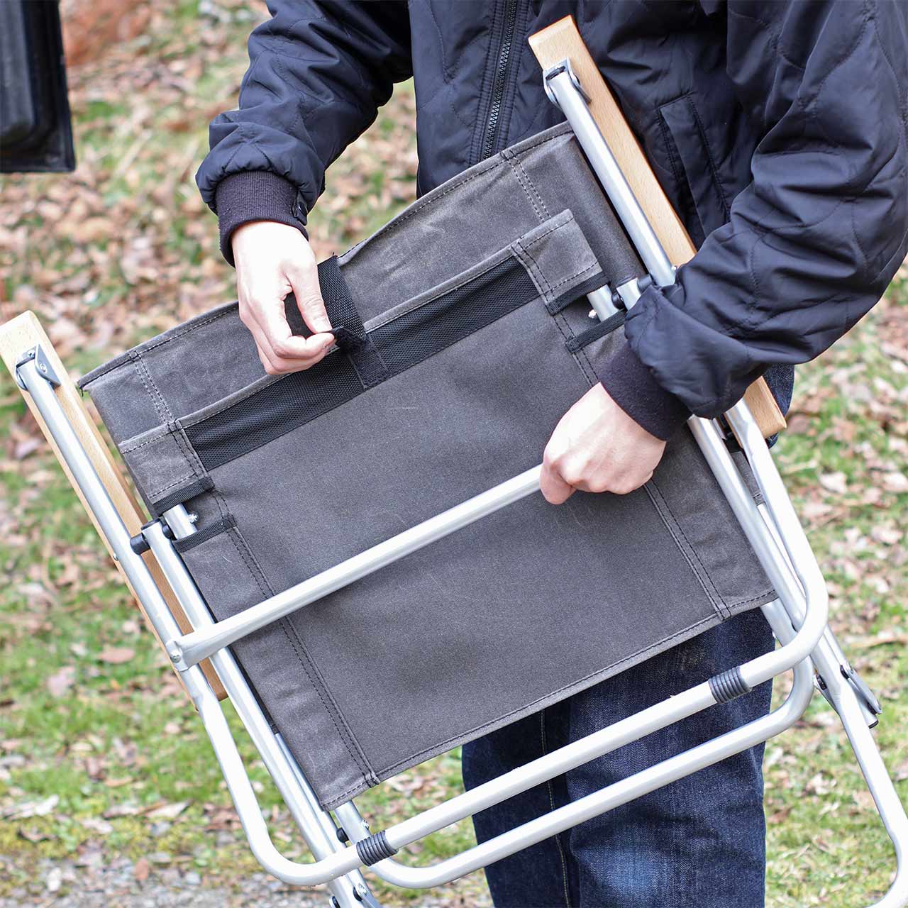 WAXED CANVAS ROVER CHAIR TYPE LOW / ワックスドキャンバス ローバーチェア タイプロー