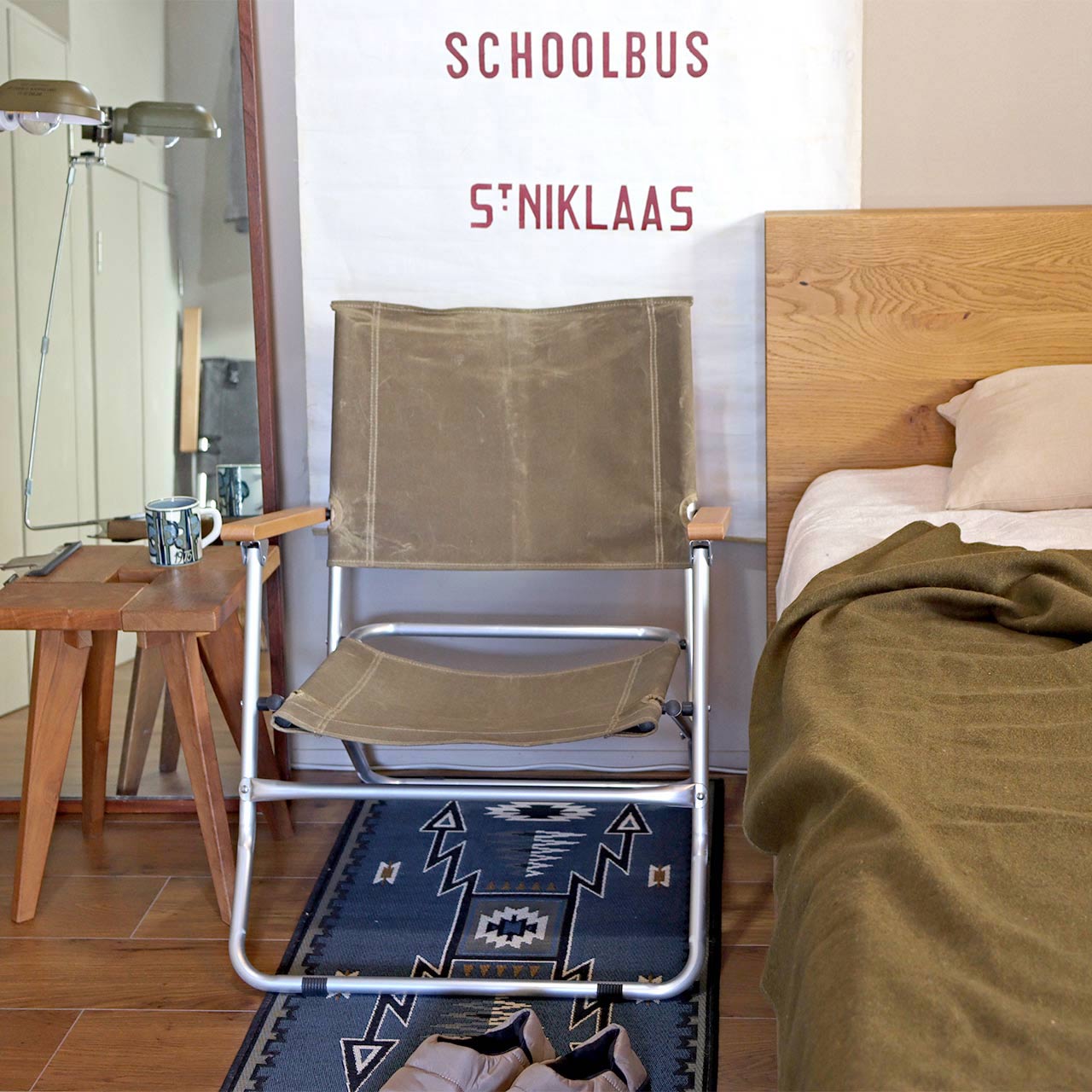 WAXED CANVAS ROVER CHAIR TYPE LOW / ワックスドキャンバス ローバーチェア タイプロー