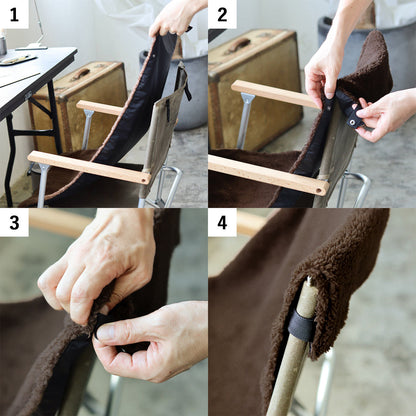 CHAIR COVER BLANKET / チェアカバーブランケット