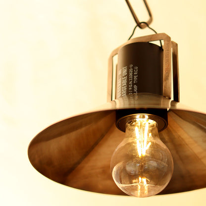 HANG LAMP INDUSTRIAL IRON SHADE / ハングランプ インダストリアルアイアンシェード