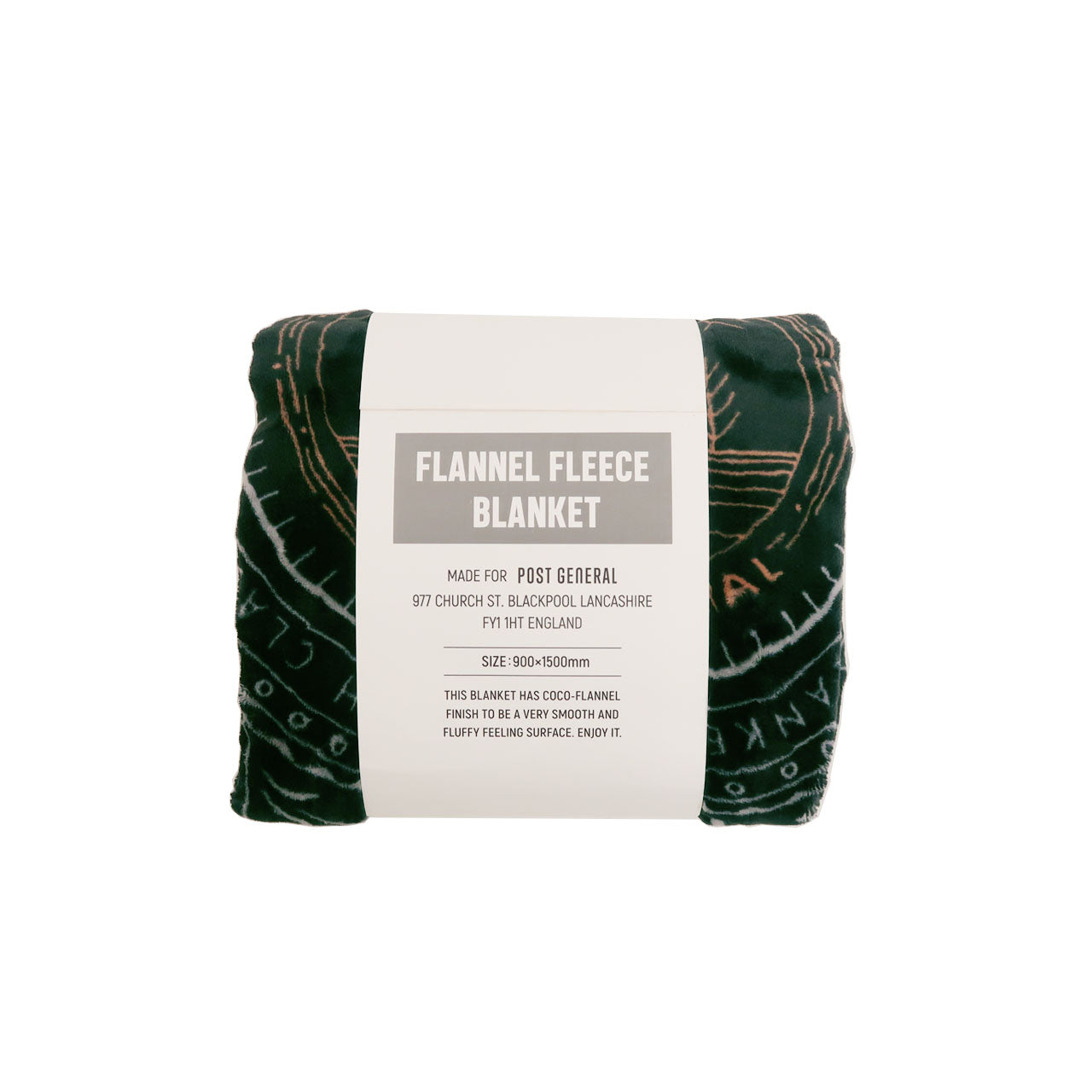 FLANNEL FLEECE BLANKET / フランネル フリースブランケット