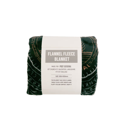 FLANNEL FLEECE BLANKET / フランネル フリースブランケット