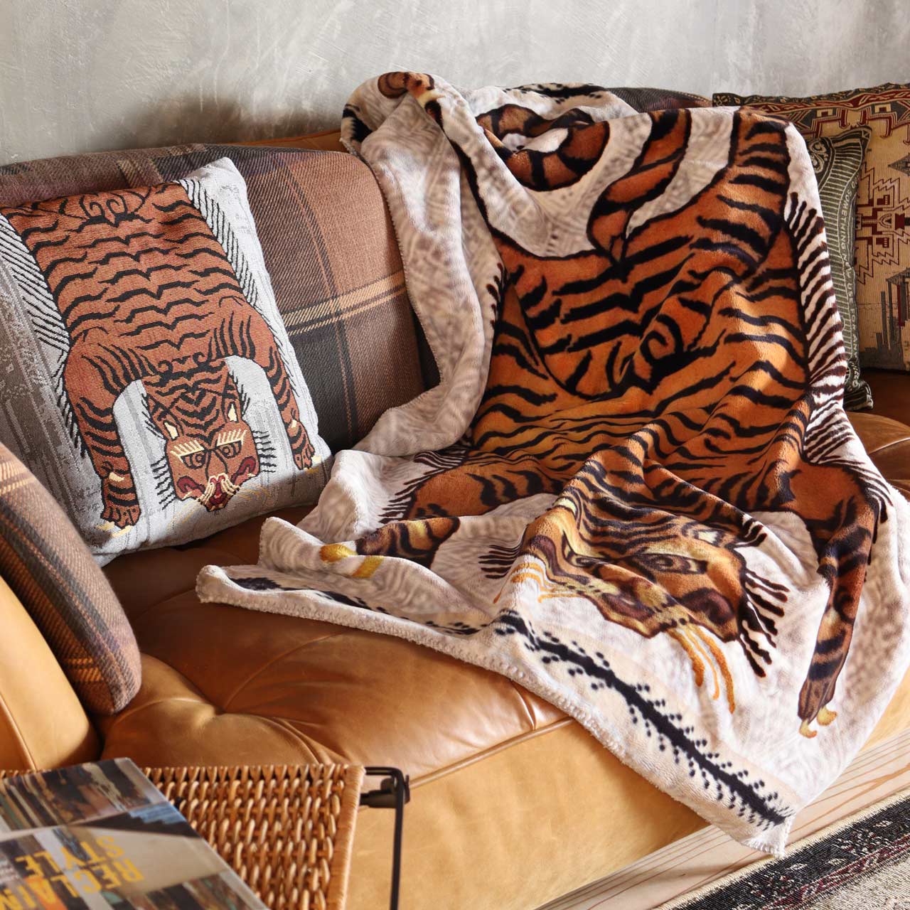 FLANNEL FLEECE BLANKET / フランネル フリースブランケット