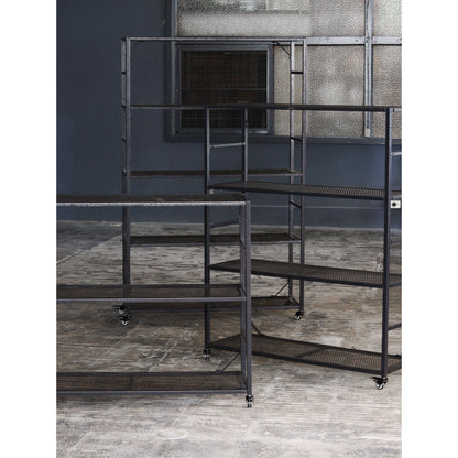 LIGHT-WEIGHT IRON MESH SHELF / ライトウェイトアイアンメッシュシェルフ 3TIERED