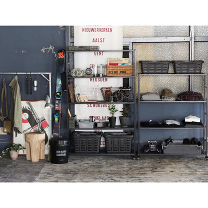 LIGHT-WEIGHT IRON MESH SHELF / ライトウェイトアイアンメッシュシェルフ 4TIERED