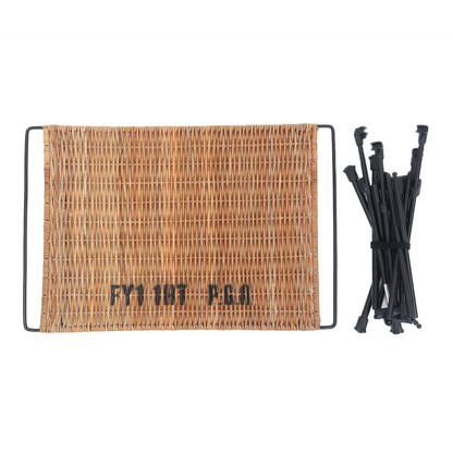 FOLDING RATTAN TABLE -BY THE AROROG.- / フォールディングラタンテーブル バイジアラログ