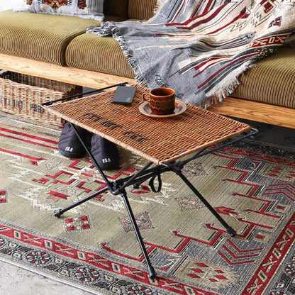 FOLDING RATTAN TABLE -BY THE AROROG.- / フォールディングラタンテーブル バイジアラログ