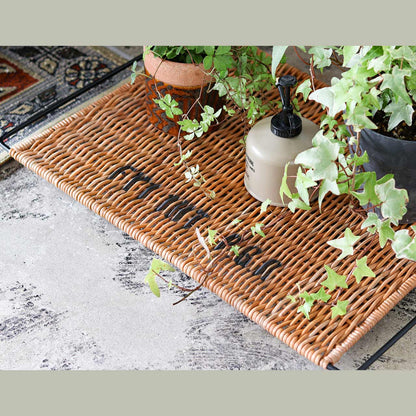 FOLDING RATTAN TABLE -BY THE AROROG.- / フォールディングラタンテーブル バイジアラログ