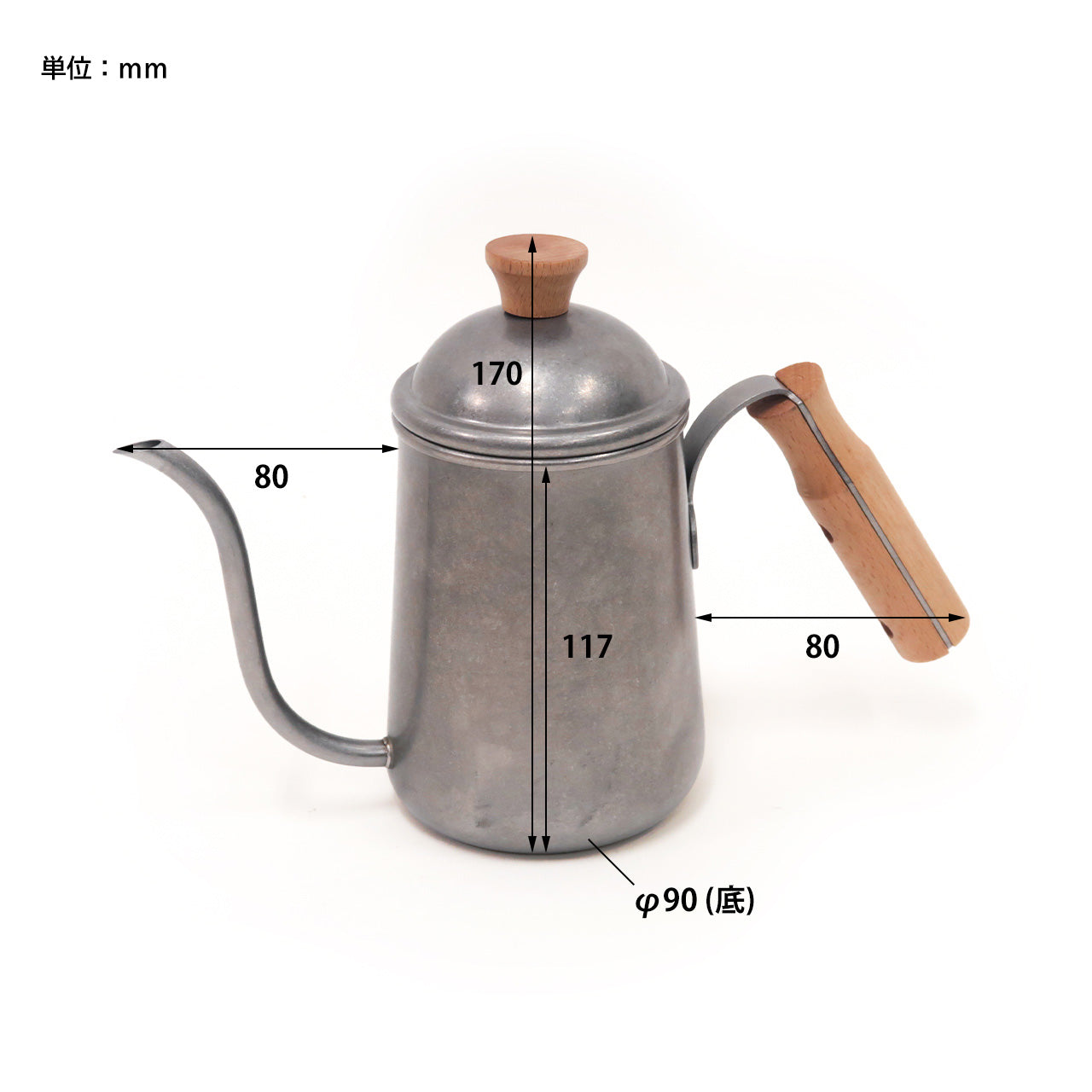 GRACE COFFEE KETTLE 650ml / グレイス コーヒーケトル650ml